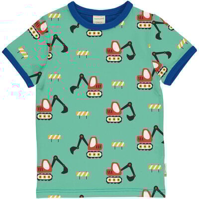 Maxomorra shirt ss Excavator