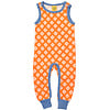 Duns Sweden Clover orange playsuit