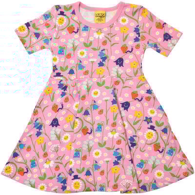 Duns Sweden Happy Flower lilac dress