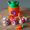 KoelzKidz 3D Bunnies + Carrot playset