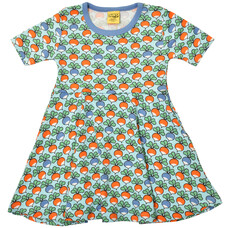 Duns Sweden jurk Multi Radish blue