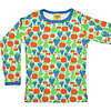 Duns Sweden shirt ls Fruits blue