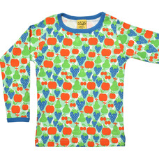 Duns Sweden shirt ls Fruits blue