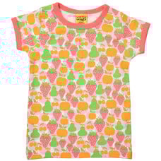 Duns Sweden shirt ss Fruits pink