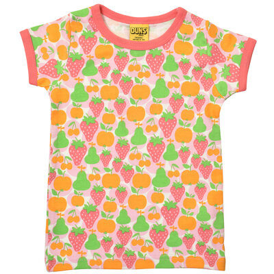 Duns Sweden shirt ss Fruits pink