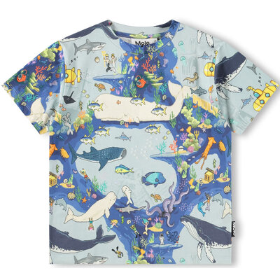 Molo shirt ss Pixel Ocean