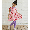 Maxomorra dress circle Strawberry
