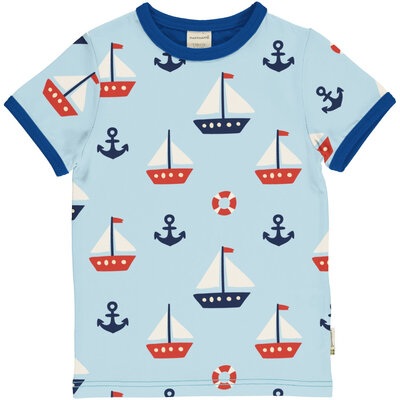 Maxomorra shirt ss Sailboat