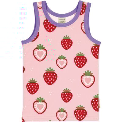 Maxomorra tanktop Strawberry