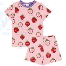 Maxomorra Strawberry pajama set