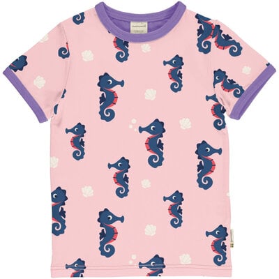 Maxomorra shirt ss Seahorse