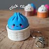 KoelzKidz3D Dumpling fidget clicker keychain