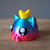 KoelzKidz3D (teeth) storage box Cat yellow