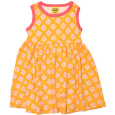 Duns Sweden summer dress Clover radiant yellow