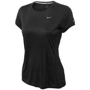 NIKE T-Shirt Miler SS UV CREW Women's