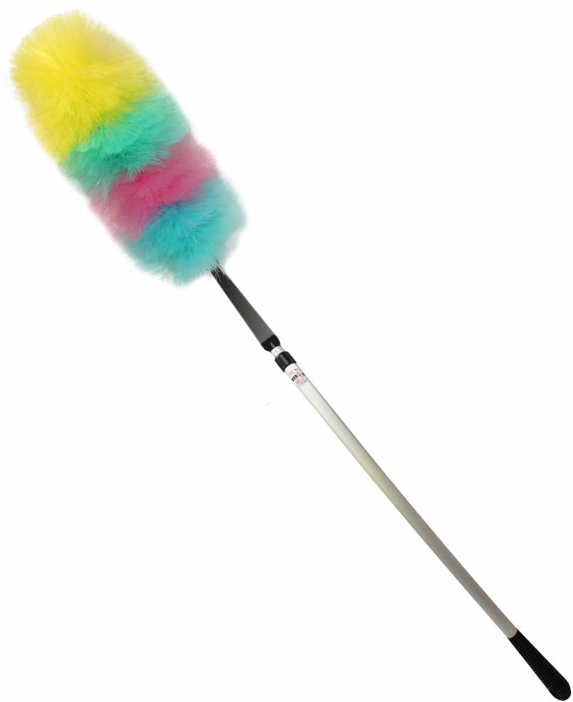 Plumeau met telescoopsteel Plumeau met telescoopsteel