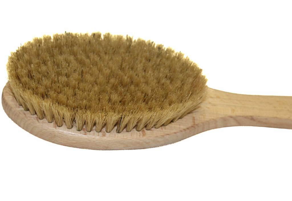 Badborstel massage hout / zuiver haar Badborstel massage hout / zuiver haar