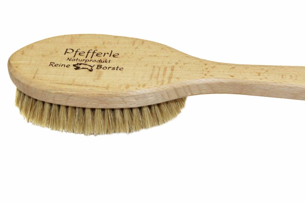 Badborstel massage hout / zuiver haar Badborstel massage hout / zuiver haar