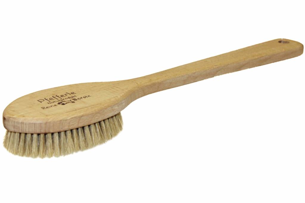 Badborstel massage hout / zuiver haar Badborstel massage hout / zuiver haar