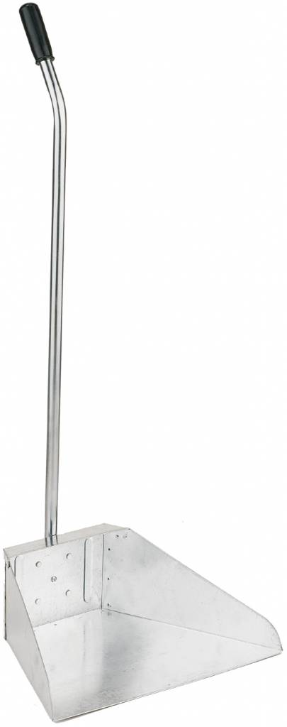 Vuilblik Metaal Verzinkt met lange steel