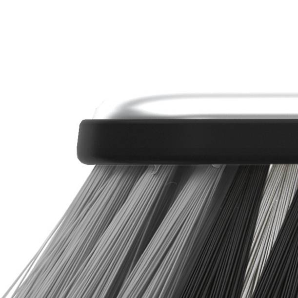 Zachte Vloer bezem met speciale 'X' cross borstelharen