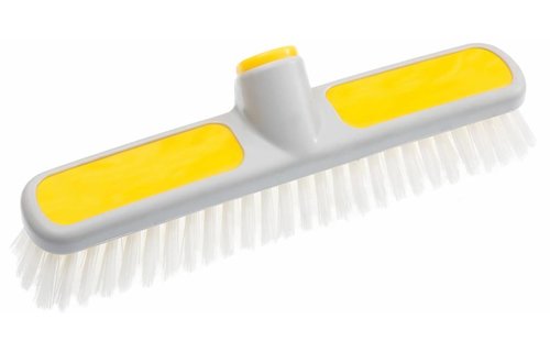 Schrobbezem rubber bekleed