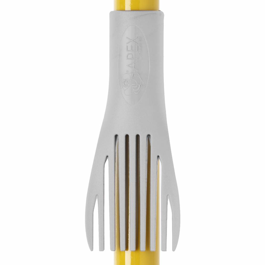 Zachte bezem met telescoopsteel Zachte bezem met telescoopsteel