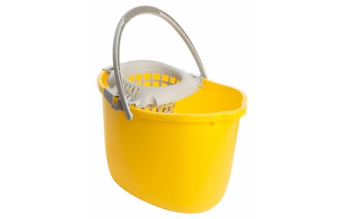 Emmer met wringsysteem 15 L.