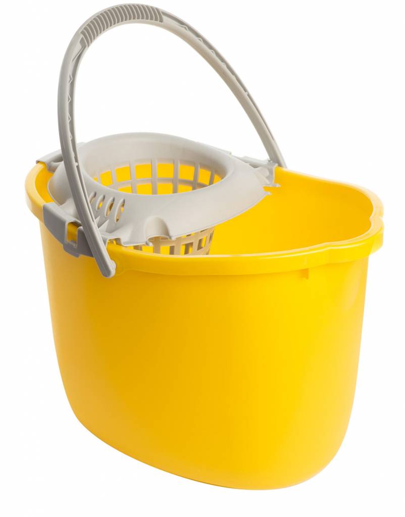 Emmer met wringsysteem 15 L.