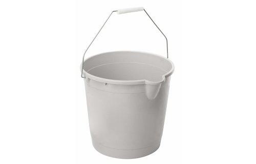 Huishoudemmer 10 Liter Grijs