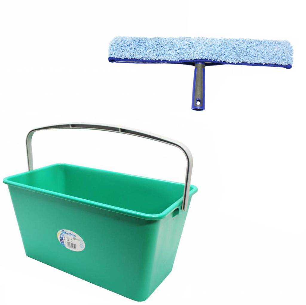 Emmer rechthoekig 15 Liter in verschillende kleuren.