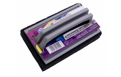 Barbecue reinigingsspons met handvat Barbecue reinigingsspons met handvat