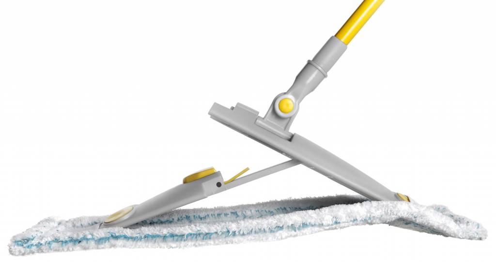 Vloermop met microvezeldoek