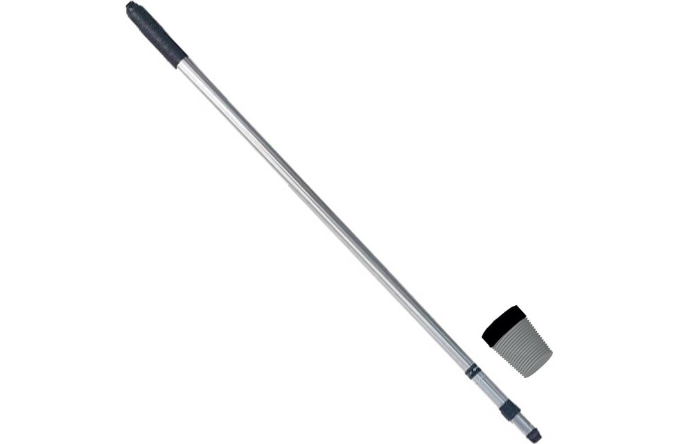 Telescoopsteel Aluminium 0,80 - 1,60 meter d./dr. met conische top Telescoopsteel Aluminium 0,80 - 1,60 meter d./dr. met conische top