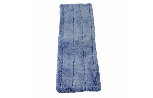 Vloermop Doek Microvezel Blauw 45 cm.