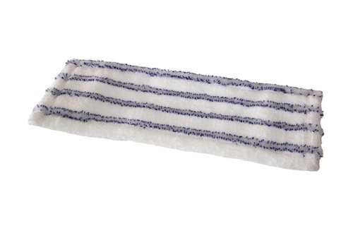 Vloermop doek Soft microfiber 45 cm. (Wit/blauw) Vloermop doek Soft microfiber 45 cm. (Wit/blauw)