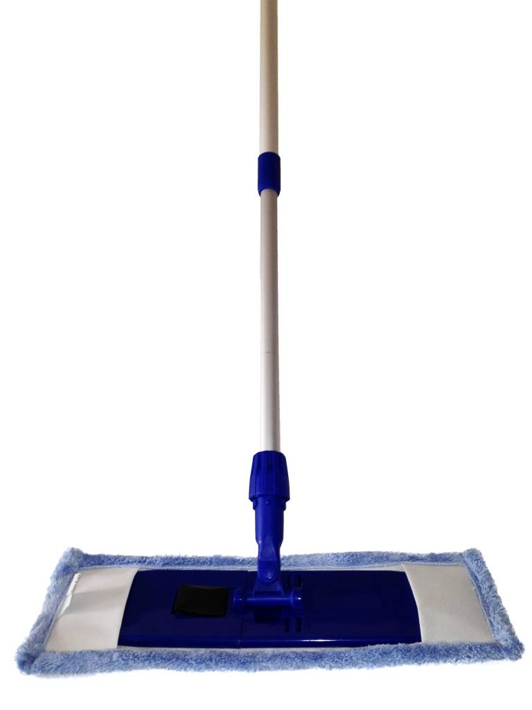 Vloermop Doek Microvezel Blauw 45 cm. Vloermop Doek Microvezel Blauw 45 cm.