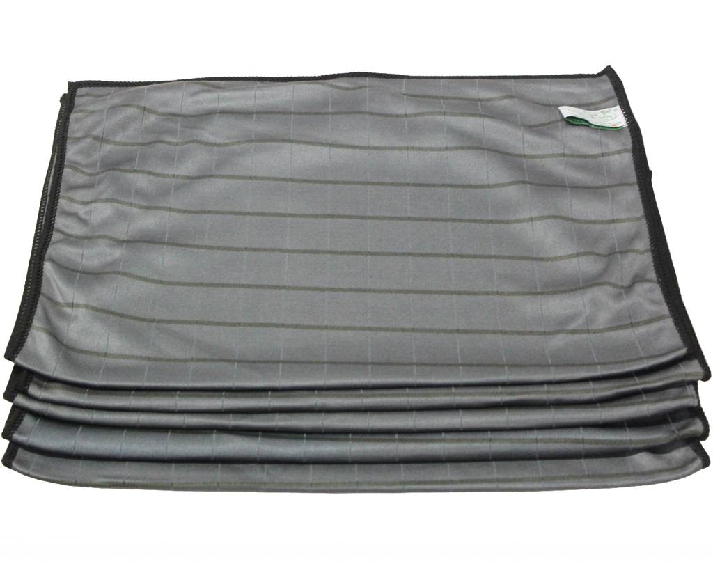 Bamboe Droogdoek 40 x 50 cm. Grijs "Glashelder"