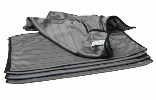 Bamboe Droogdoek 40 x 50 cm. Grijs "Glashelder"