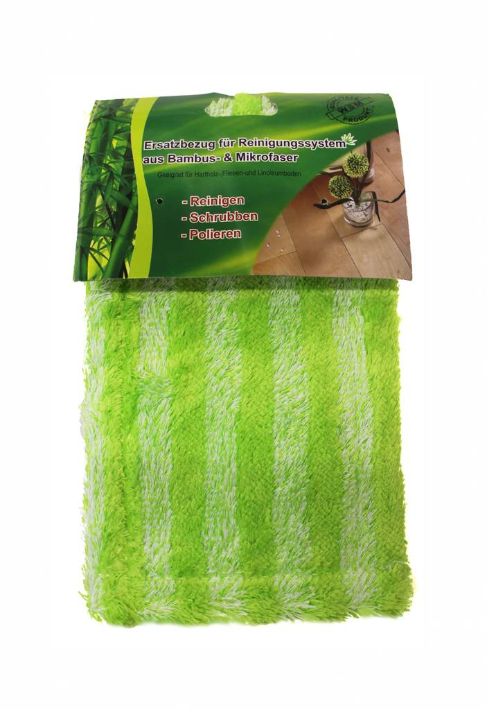 Microvezel / Bamboe vloer mop 40 cm. Microvezel / Bamboe vloer mop 40 cm.