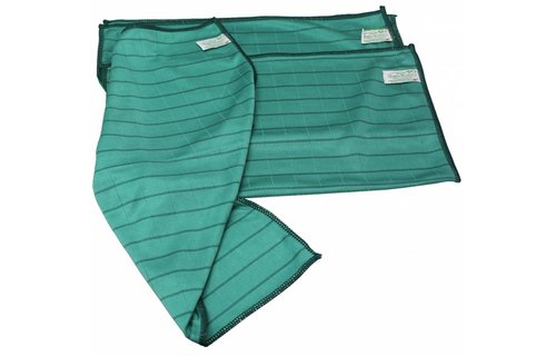 Bamboe Droogdoek 40 x 50 cm. Groen "Glashelder" Bamboe Droogdoek 40 x 50 cm. Groen "Glashelder"