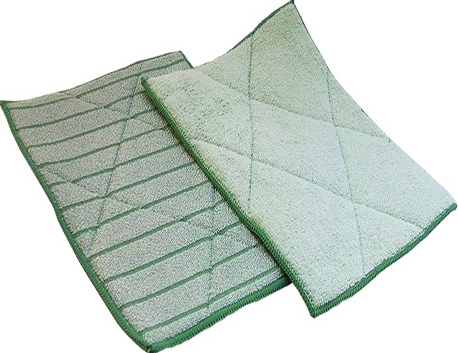 Bamboe Sponsdoek 20 x. 25 cm. " Voor - reinigingsdoek "