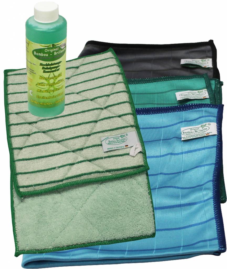 Bambou brillante 6-delige Reinigingsset