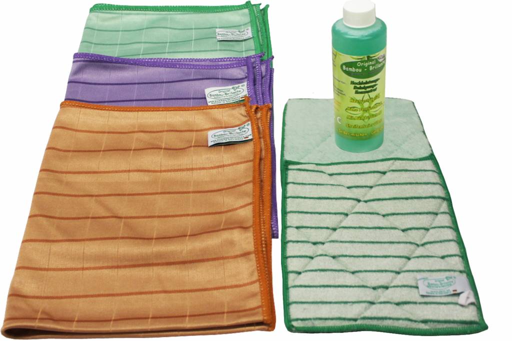 Bambou brillante 6-delige Reinigingsset Bambou brillante 6-delige Reinigingsset