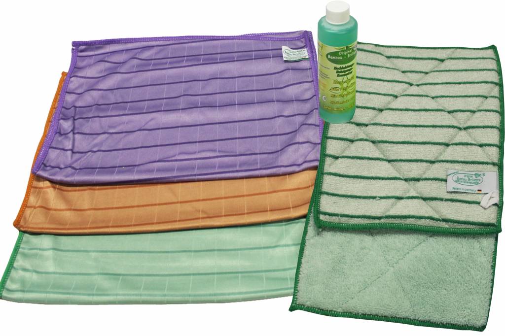 Bambou brillante 6-delige Reinigingsset Bambou brillante 6-delige Reinigingsset