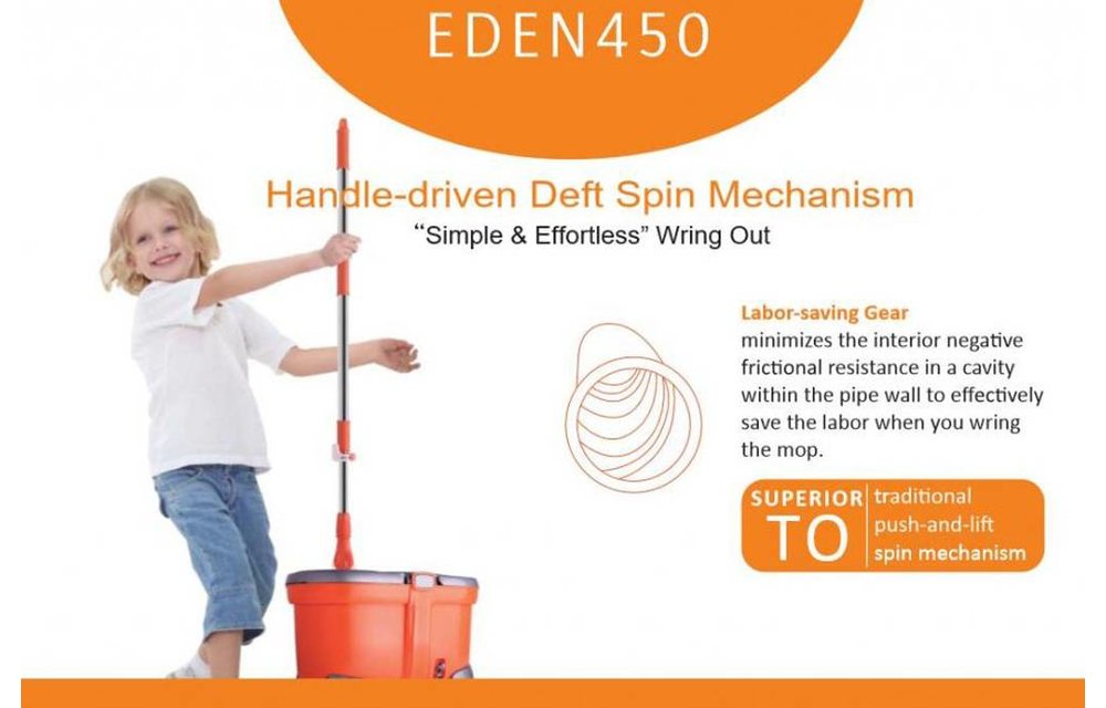 Easy clean & wring Vlakmop set Easy clean & wring Vlakmop set