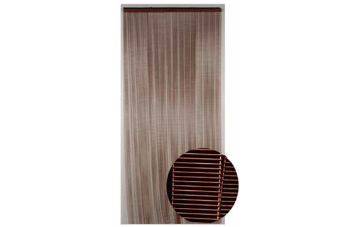 Vliegengordijn 90x220 cm. Scala Bruin