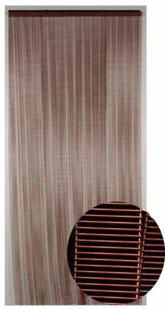 Vliegengordijn 90x220 cm. Scala Bruin
