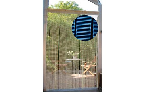 Vliegengordijn 90x220 cm. Scala Blauw