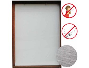 Vliegengaas Anti - Pollen 150x180cm Wit